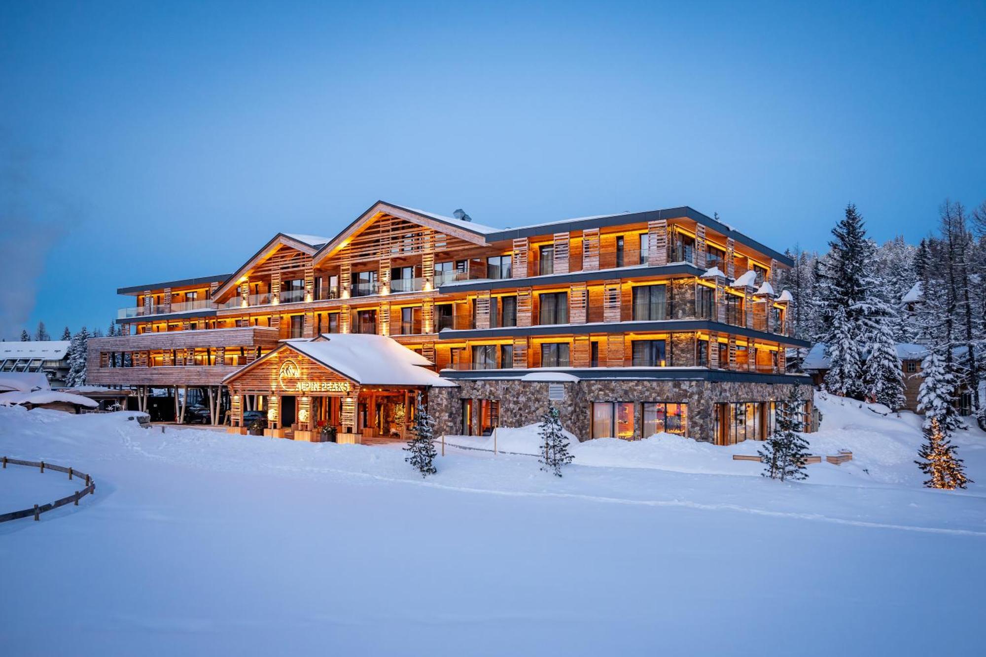 Alpin Peaks Hotel Turracher Hoehe Bagian luar foto