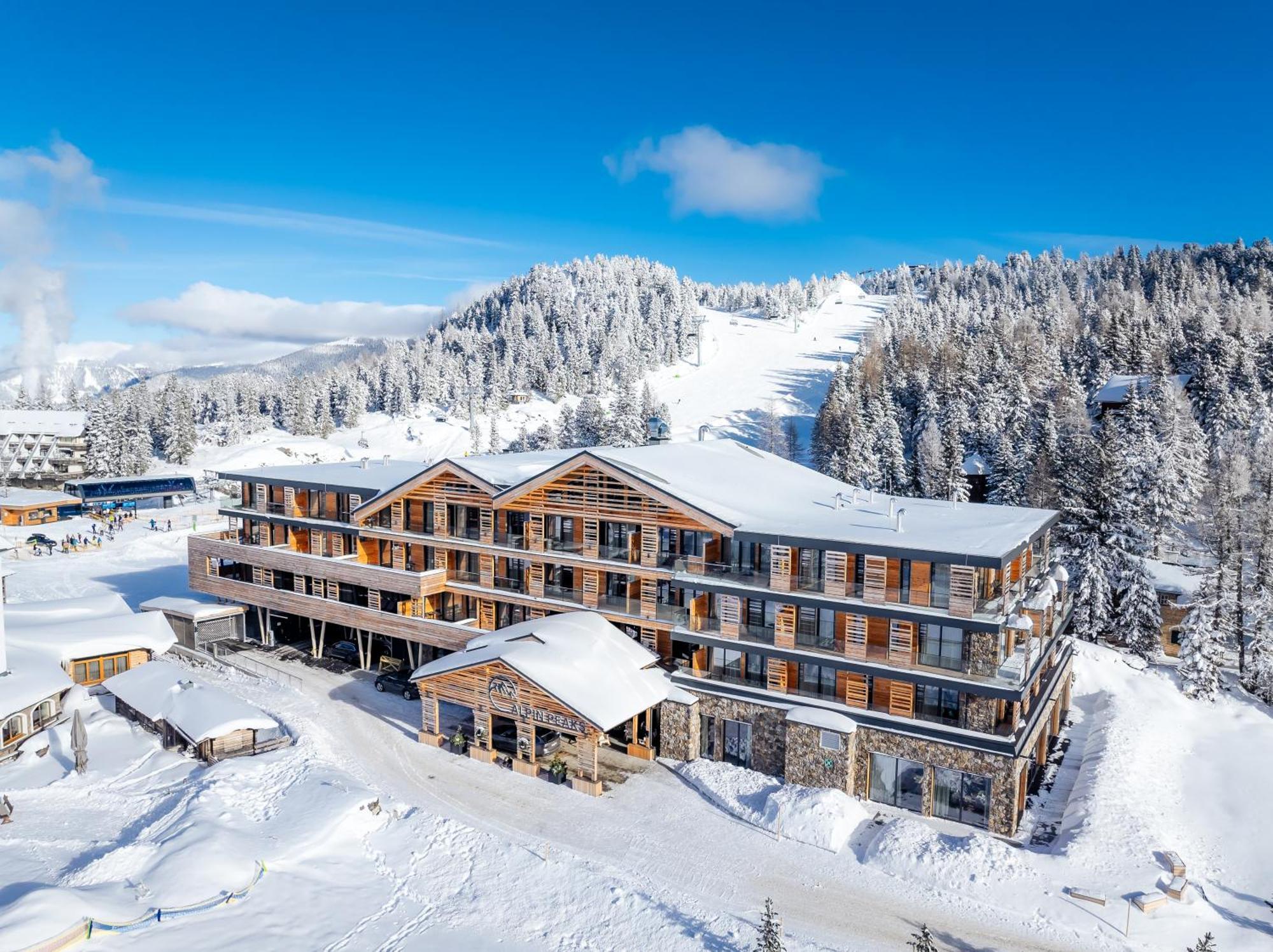 Alpin Peaks Hotel Turracher Hoehe Bagian luar foto